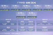 10.98万元起售！广汽丰田铂智3X上市，拉低高阶智驾门槛
