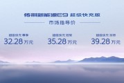 三大升级两大传承，32.28万元起，传祺新能源E9快充版上市